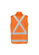 TTMC-W17 Hi Vis X Back 4 In 1 Waterproof Jacket - Men - Vest Back