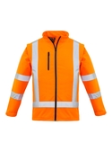 Hi Vis X Back 2 in 1 Softshell Jacket - Removable Sleeves - Women