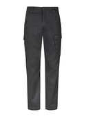 Essential Basic Stretch Cargo Work Pants - Men - Charcoal