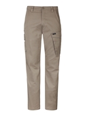 Essential Basic Stretch Cargo Work Pants - Men - Khaki