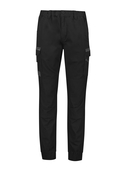 Streetworx Heritage Cuffed Work Pants - Men - Black