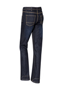 Stretch Denim Work Jeans - Women - Back View