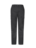 Essential Basic Stretch Cargo Work Pant - Women - Charcoal