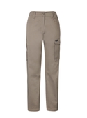 Essential Basic Stretch Cargo Work Pant - Women - Khaki