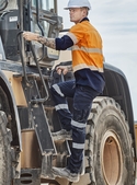 Rugged Cooling Stretch Taped Work Pants - Men