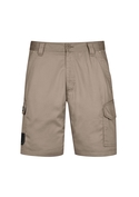 Summer Cargo Work Shorts - Men - Khaki