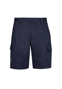Summer Cargo Work Shorts - Men - Navy