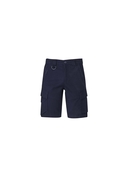 Streetworx Curved Cargo Work Shorts - Men - Navy