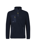 Streetworx Lightweight 1/4 Zip Polar Fleece - Unisex - Navy