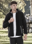 Streetworx Full Zip Sherpa Fleece, plain and hi vis - Unisex