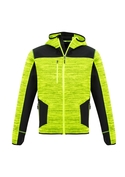 Streetworx Reinforced Knit Hoodie, plain and hi vis - Unisex - Fluoro Yellow
