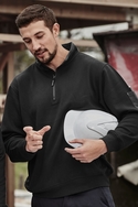 1/4 Zip Brushed Fleece - Men