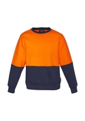 Hi Vis Crew Neck Sweatshirt - Unisex