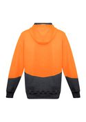 Hi Vis Textured Jacquard Hoodie - Unisex - Back View