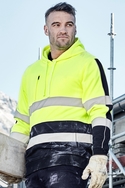 Hi Vis Stretch Taped Hoodie - Unisex