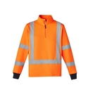 Hi Vis X Back Rail Jumper - Unisex - Orange