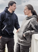 Streetworx Water Resistant Hoodie, plain and hi vis - Unisex