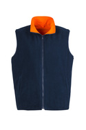 Hi Vis Waterproof Lightweight Vest - Men - Reverse Front