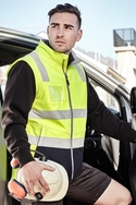 Hi Vis Softshell Vest - Unisex