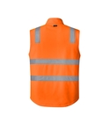 Hi Vis Softshell Vest - Unisex - Back View