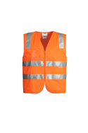 Full Zip Vest Day/Night - Unisex - Orange