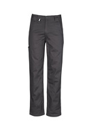 Plain Utility Work Pants Cotton Drill - Men - Charcoal