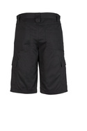 Midweight Cotton Drill Cargo Work Shorts - Men - Back View