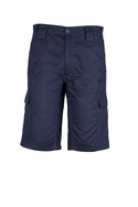 Midweight Cotton Drill Cargo Work Shorts - Men
