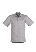 Lightweight Tradie Short Sleeve Shirt - Men - Grey