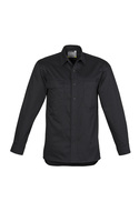 Lightweight Tradie Long Sleeve Shirt - Men - Black