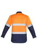 Industrial Long Sleeve Shirt - Hoop Taped - Men - Back View