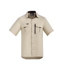 Outdoor Short Sleeve Shirt - Men - Sand 