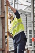 Hi Vis Outdoor Segmented Tape Long Sleeve Shirt - Men