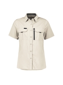 Outdoor Short Sleeve Shirt - Women - Sand