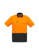 Rugged Cooling Hi Vis Short Sleeve Shirt - Men