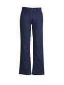 Plain Utility Work Pants Cotton Drill - Women - Navy