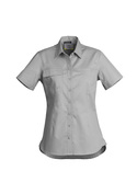 Lightweight Tradie Short Sleeve Shirt - Women - Grey