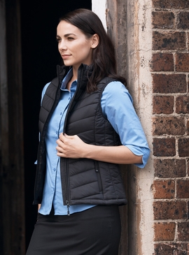 Snowy Puffer Vest - Women