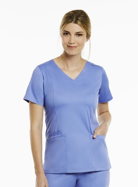 Matrix Double V-Neck Scrub Top - Women