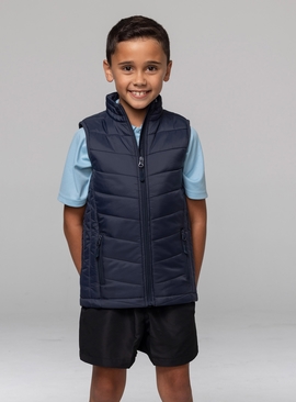 Snowy Puffer Vest - Youth