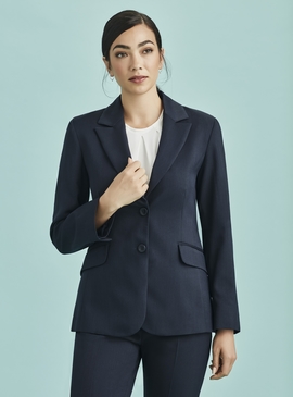 Longerline Jacket - Cool Stretch BIZ Corporates