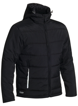 Puffer Jacket With Adjustable Hood