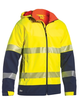 Taped Hi Vis Ripstop Bonded Fleece Jacket