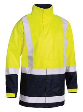 Taped Hi Vis Rain Shell Jacket