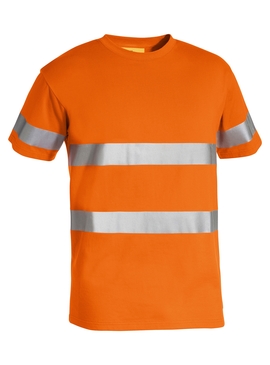 Taped Hi Vis Cotton T-Shirt