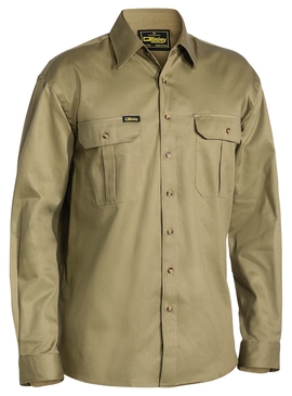 Original Cotton Drill Long Sleeve Shirt