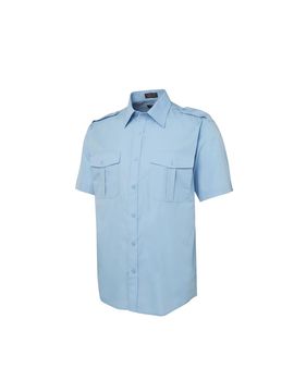 Epaulette Uniform Shirt - Short Sleeve