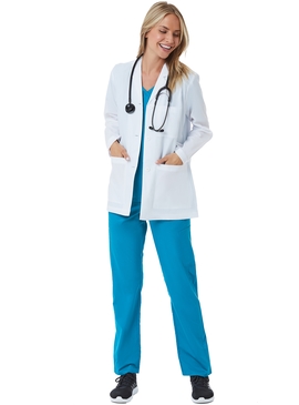 Red Panda Consultation Lab Coat - Women