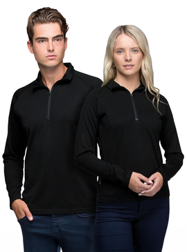 Merino Zip Pullover – Women