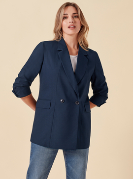 Renew Double Breasted Longline Jacket - Women